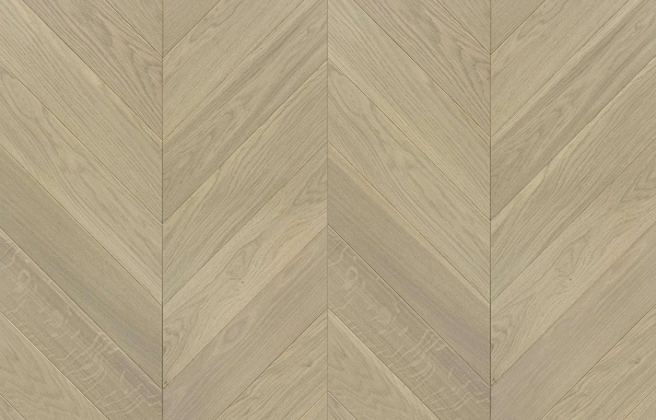 Паркетная доска ESTA Oak Chevron Nordic S Sandstone 15301