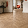 Кварцвиниловая плитка (Елочка) Alpine Floor Легкий паркет (Light Parquet) ECO 13-10 Макадамия