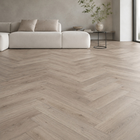 Кварцвиниловая плитка (Елочка) Alpine Floor Легкий паркет (Light Parquet) Дуб Исида ЕСО 13-15