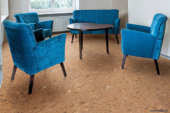 Клеевой пробковый пол NATURALCORK Rombo neu