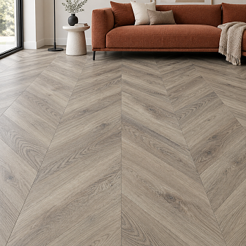 Кварцвиниловая плитка Alpine Floor Альпийский шеврон (Chevron Alpine) ECO 18-8 Дуб Исида