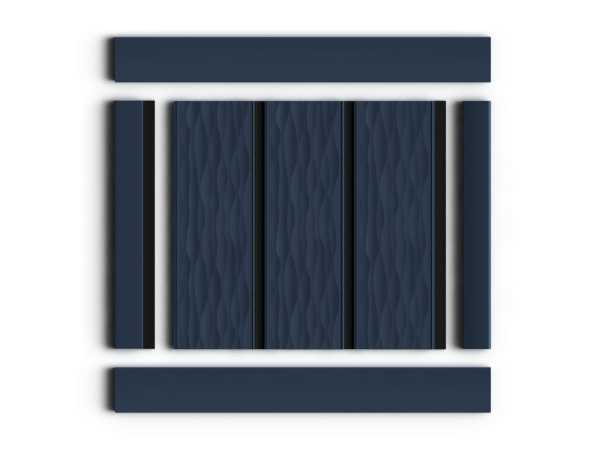 Декоративная панель HIWOOD LV127W BU22K