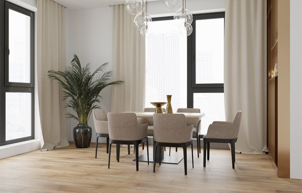 Ламинат MSPC Дуб Тихий вечер 91799-5 MP