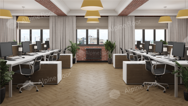 Ламинат Alpine Floor Herringbone 12 Pro Дуб Прованс LF106-07