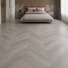 Кварцвиниловая плитка (Елочка) Alpine Floor Легкий паркет (Light Parquet) Дуб Лейтена ЕСО 13-18