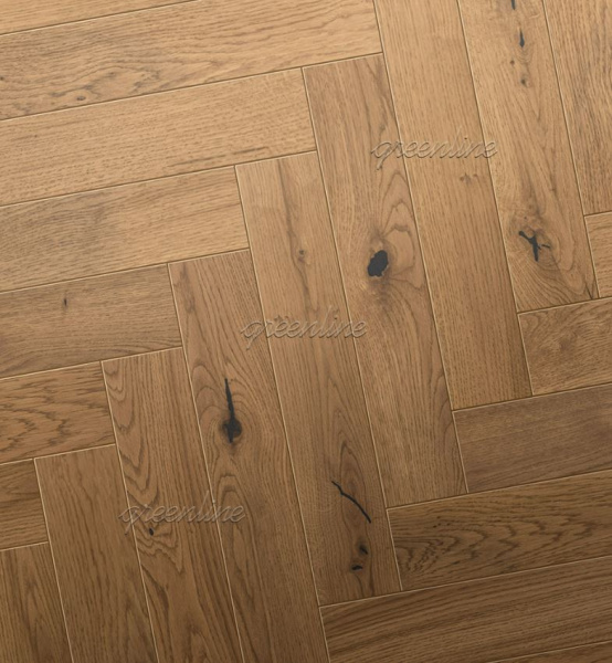 Инженерная доска Greenline EXTRA (английская ёлка) 708 Дуб Концепт