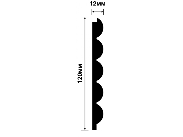 Декоративная панель HIWOOD LV135 NP