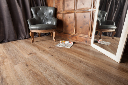 Кварцвиниловая плитка Aquafloor RealWood Click AF6042