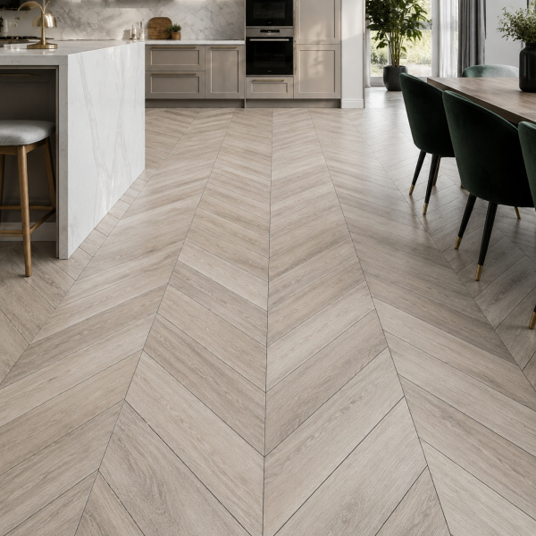 Клеевая LVT плитка Шеврон клеевой (Паркет) (Chevron Glue) AF2551PGCh