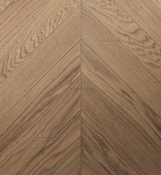 Инженерная доска Greenline ULTIMA (французская ёлка) 809 Дуб Дискавери