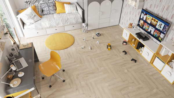 Клеевая кварцвиниловая плитка Alpine Floor Parquet LVT Дуб Медия ECO 16-20