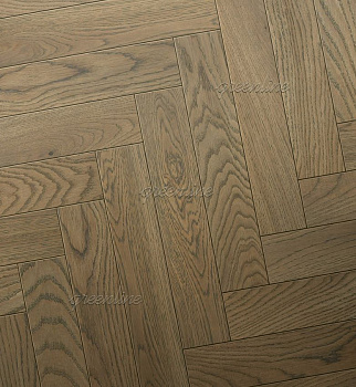 Инженерная доска Greenline EXTRA (английская ёлка) 702 Дуб Легенд