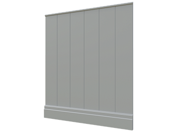 Стеновая панель EVROWOOD PL02 ( д 135 х в 800 ш 6 мм)