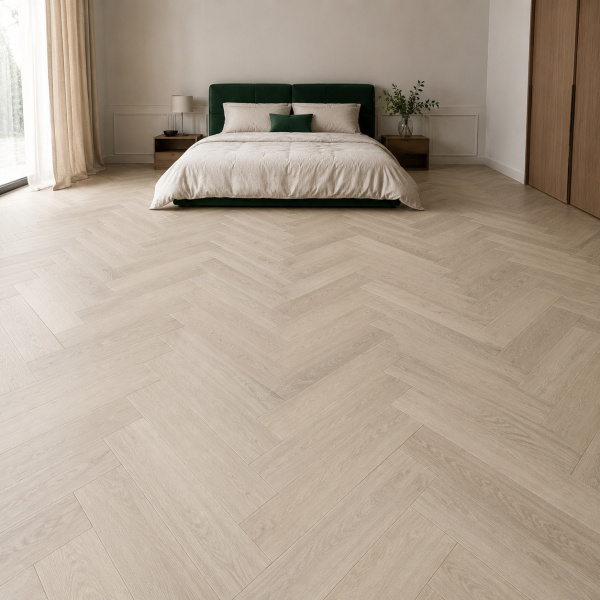 Кварцвиниловая плитка (Елочка) Alpine Floor Легкий паркет (Light Parquet) ECO 13-1 Дуб Фантазия
