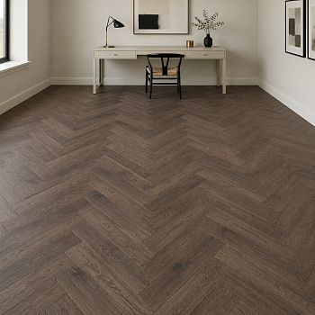 Кварцвиниловая плитка (Елочка) Alpine Floor Легкий паркет (Light Parquet) Дуб Антарес ЕСО 13-19