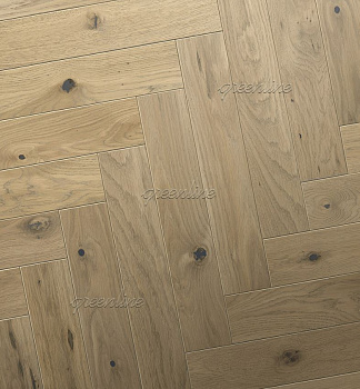 Инженерная доска Greenline MATT (английская ёлка) 403 Морейн