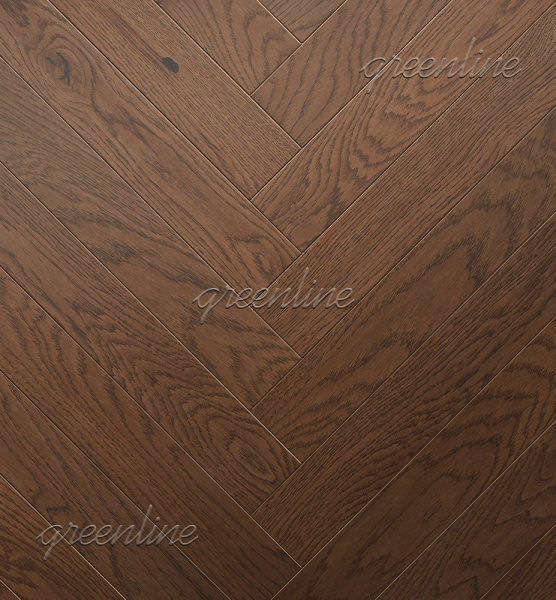Инженерная доска Greenline NEXT (английская ёлка) 703 Дуб Триумф