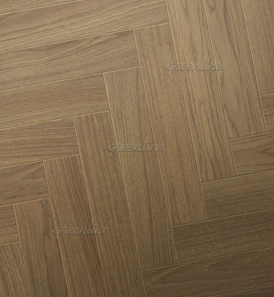 Инженерная доска Greenline ULTIMA (английская ёлка) 801 Дуб Спейс