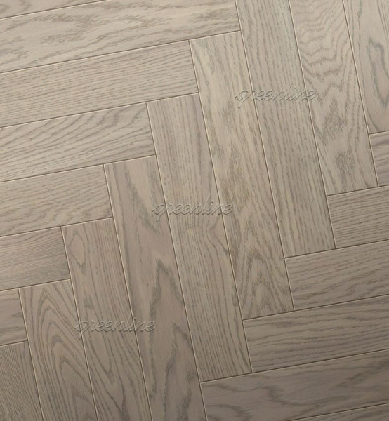 Инженерная доска Greenline ULTIMA (английская ёлка) 816 Дуб Сингл