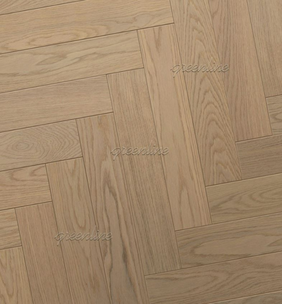 Инженерная доска HDF Greenline SMART HERRINGBONE 629 Дуб Айвори