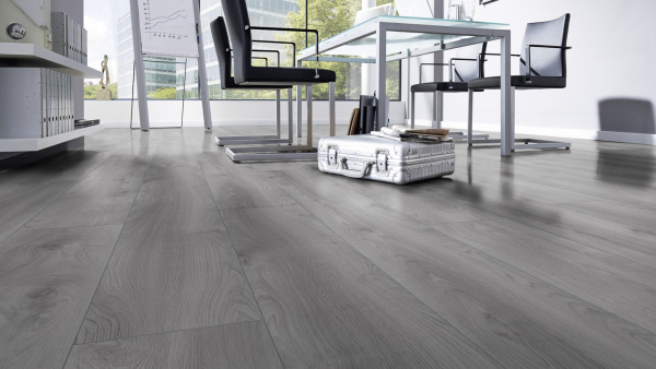 Ламинат Kronotex Mammut Plus D 3670 Дуб Макро светло-серый