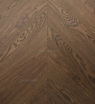 Инженерная доска Greenline АЛЬТ (французская ёлка) 822 Дуб Нейтрон