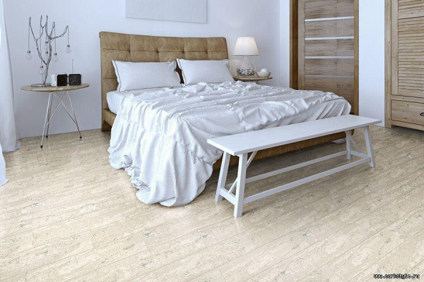 Пробковый пол CORKPRO (замок) Comprido Milk