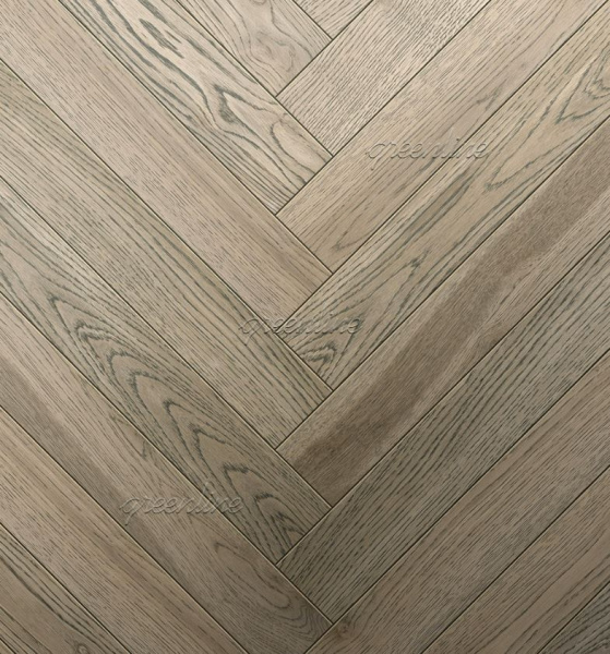 Инженерная доска Greenline DELUXE (английская ёлка) 153 арагон