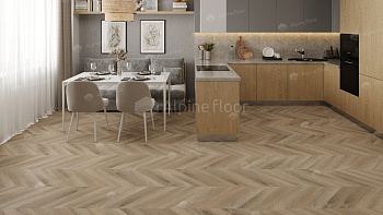 Кварцвиниловая плитка Alpine Floor Chevron LVT ECO 20-6 Дуб Синистра