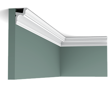 Карниз Orac Decor Полиуретан C323 д 2000 x в 55 x ш 42