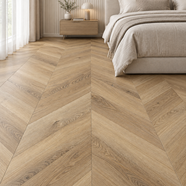 Кварцвиниловая плитка Alpine Floor Альпийский шеврон (Chevron Alpine) ECO 18-6 Дуб Синистра