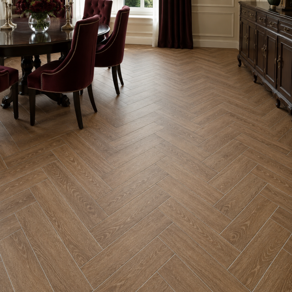 Кварцвиниловый ламинат Aquafloor Космос Паркет легкий (Space Parquet Light) AF4516PQL