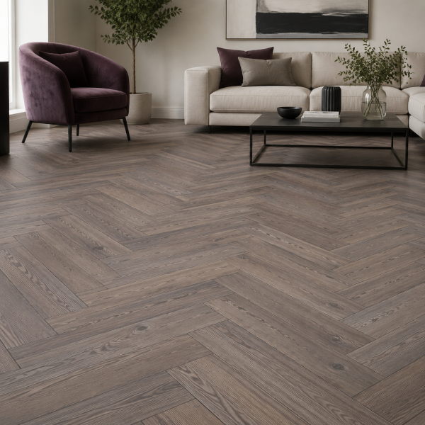 Кварцвиниловый ламинат Aquafloor Космос Паркет легкий (Space Parquet Light) AF4517PQL