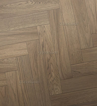 Инженерная доска Greenline ULTIMA (английская ёлка) 831 Дуб Фьючер