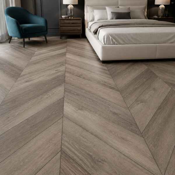 Клеевая LVT плитка Шеврон клеевой (Паркет) (Chevron Glue) AF2554PGCh