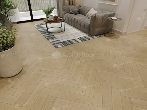 Инженерная доска Alpine floor Castle Дуб Шампань EW202-01