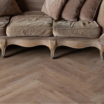 Кварцвиниловая плитка VinilPol Herringbone 9965 Паркет Бруно