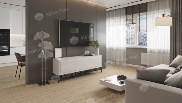 Кварцвиниловая плитка Alpine Floor SOLO PLUS ЕСО 14-1001 Анданте