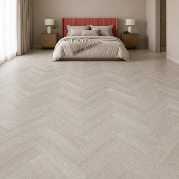 Кварцвиниловая плитка (Елочка) Alpine Floor Легкий паркет (Light Parquet) ECO Дуб Полис ЕСО 13-21