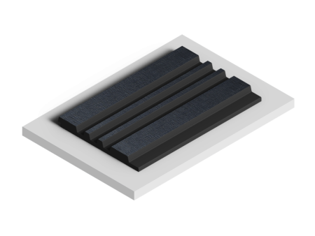 Декоративная панель HIWOOD LV121 BK114K