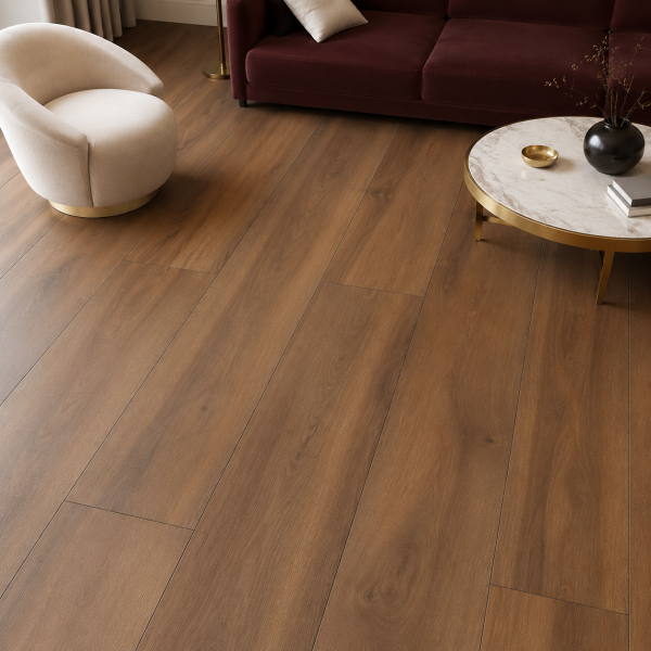 Клеевая LVT плитка Aquafloor Космический Орех ИксЭль клеевой (Space Nuts XL Glue) AF4073NXL Glue