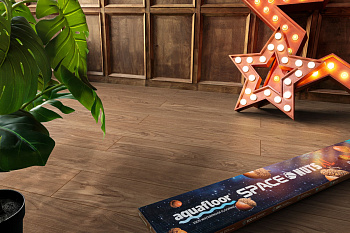 Клеевая LVT плитка Aquafloor Space Nuts XL Glue AF4076NXL Glue