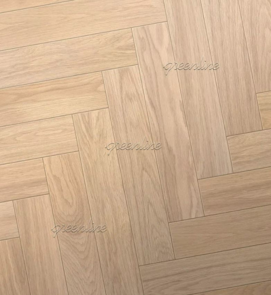Инженерная доска HDF Greenline SMART HERRINGBONE 614 Дуб Латте
