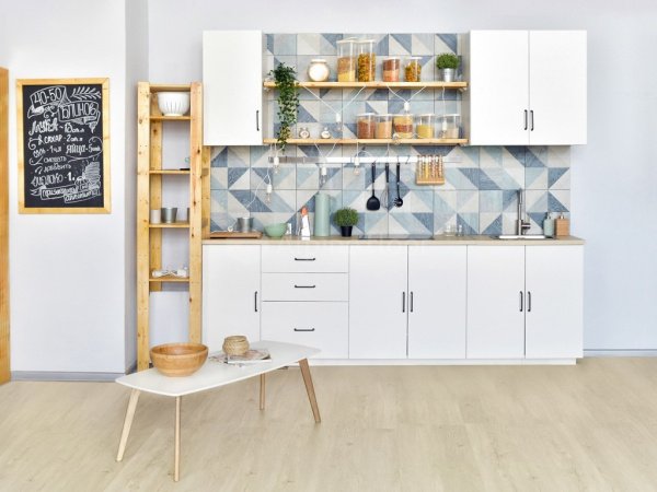 Кварцвиниловая плитка Alpine Floor ECO 6-7 Sequoia Медовая (SPC или LVT) Снежная