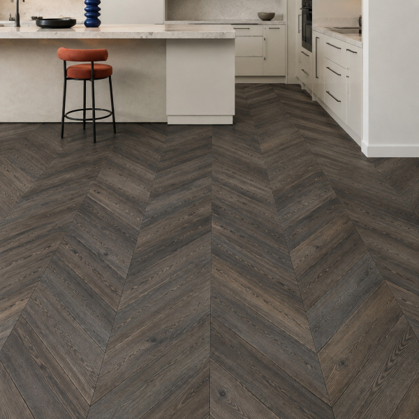 Клеевая LVT плитка Шеврон клеевой (Паркет) (Chevron Glue) AF2557PGCh