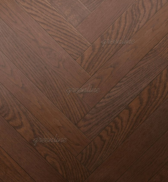 Инженерная доска Greenline DELUXE (английская ёлка) 140 парма