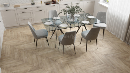 Клеевая кварцвиниловая плитка Alpine Floor Паркет LVT (Parquet LVT) Дуб Ваниль Селект ECO16-3