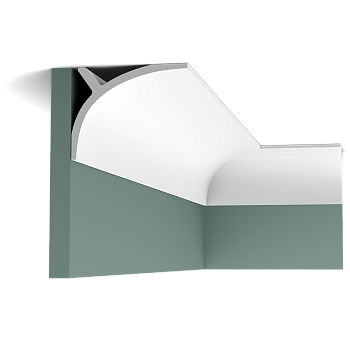 Карниз Orac Decor Полиуретан C991 д 2000 x в 110 x ш 140