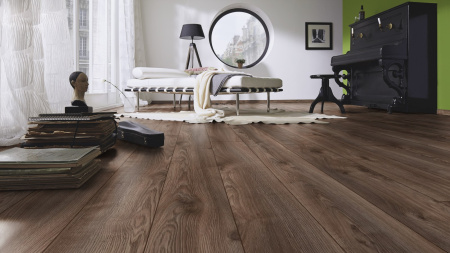 Ламинат Kronotex Mammut D 4791 Дуб коричневый Макро