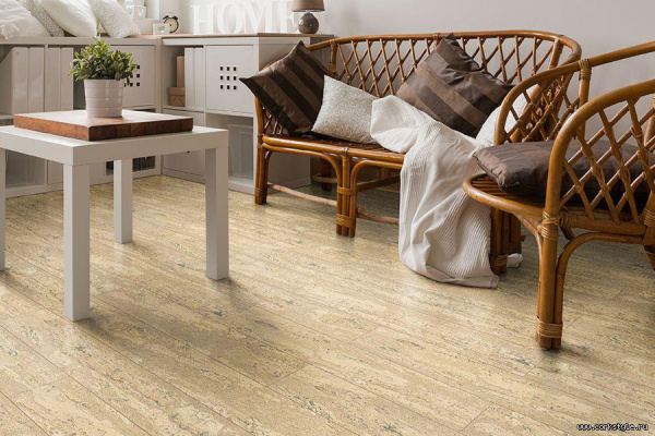 Пробковый пол CORKPRO (замок) Comprido Vanilla